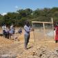 Budování školy v Zambii