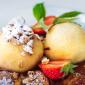 Strawberries and dumplings