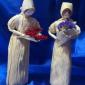 Corn husk figurines