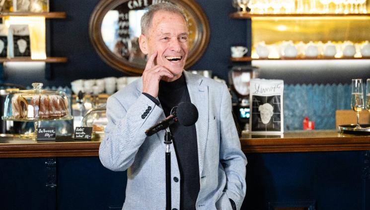 The founder of the Ungelt Theatre, Milan Hein, is celebrating his 80th birthday - Big congratulations from the PragMoon editorial team.