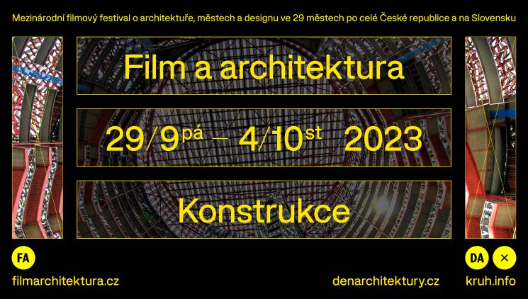 Snímky o blízké budoucnosti, osobnostech architektury a designu i masterclass. Začíná mezinárodní festival Film a architektura.