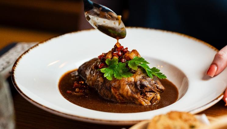 Česká klasika bez kompromisů. Petr Břenek a jeho ptáček pro Měsíc šéfkuchařů