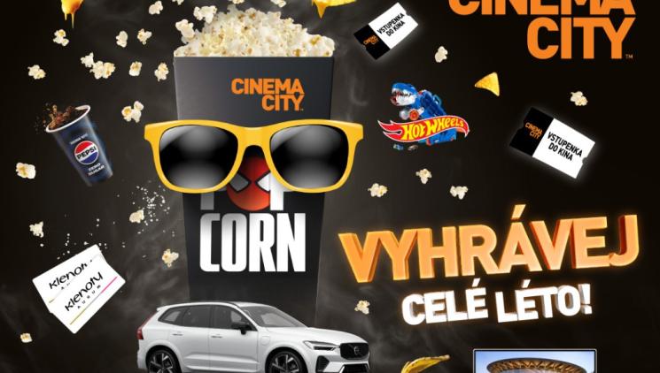 Léto v kině a šance na Volvo. Cinema City odmění každou návštěvu.
