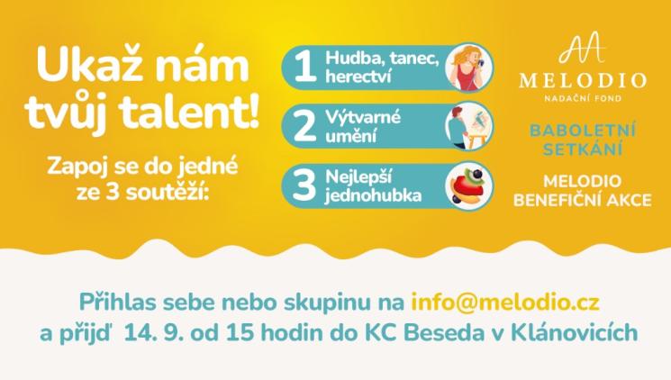 Zveme na Baboletní setkání s Melodiem
