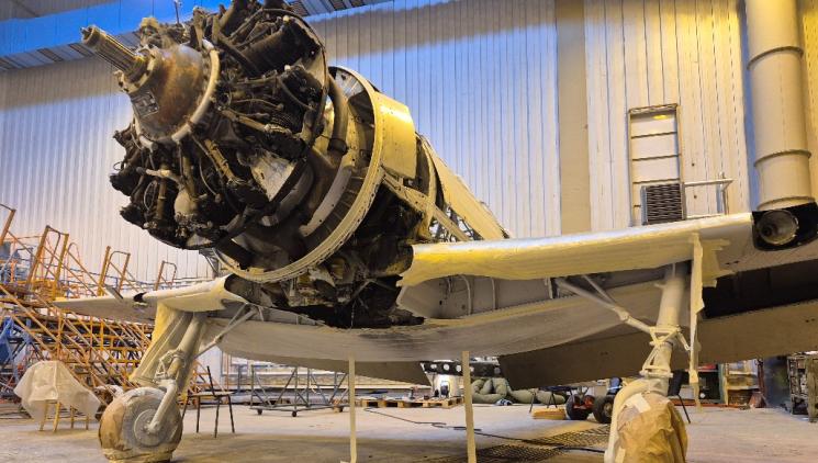 Kunovické muzeum má jedinečné letadlo. Jeho oprava trvala dva roky