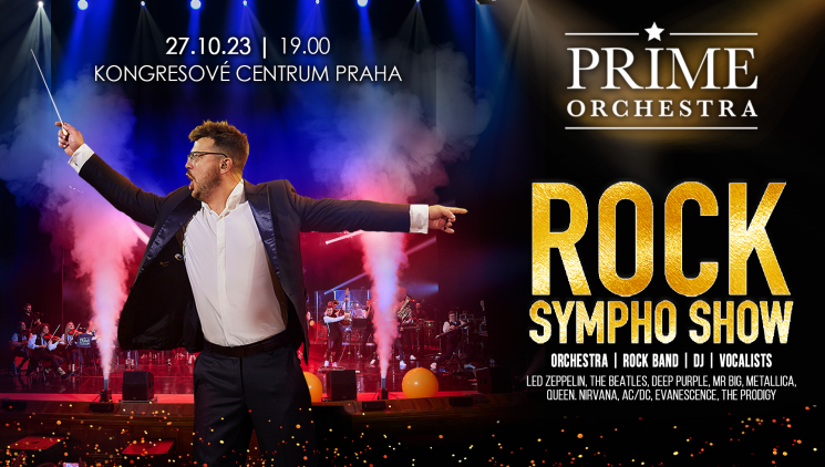 ROCK SYMPHO SHOW 2023 PRIME ORCHESTRA v Praze!