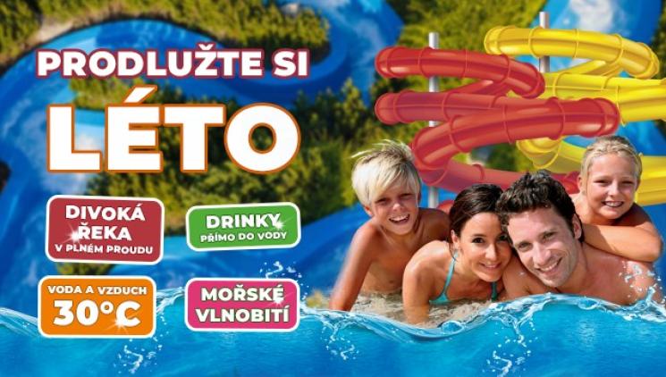Prodlužte si léto v Aquapalace Praha
