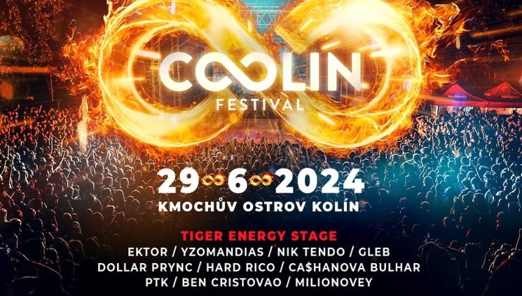 COOLIN FESTIVAL 2024, čekej našlapaný line up