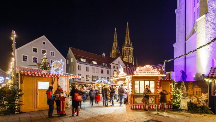Regensburg je zajímavý tip pro zimní výlet