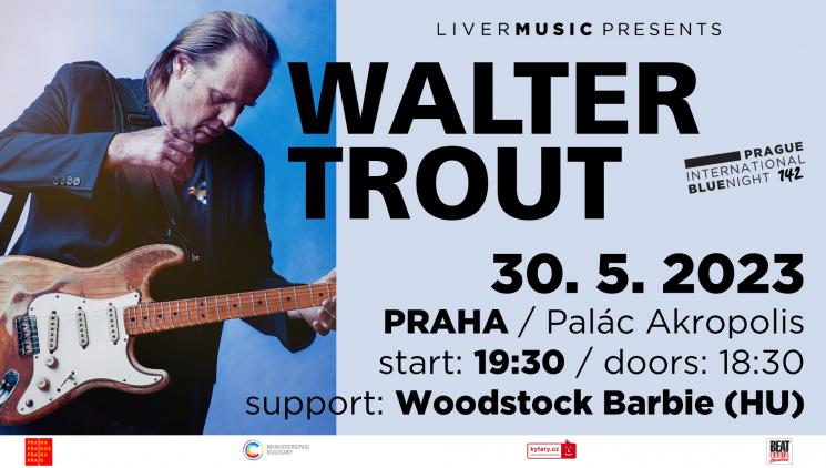 Přední bluesrockový kytarista Walter Trout přiveze 30. května do Prahy nové album nazvané Ride. Zahraje u nás po 17 letech