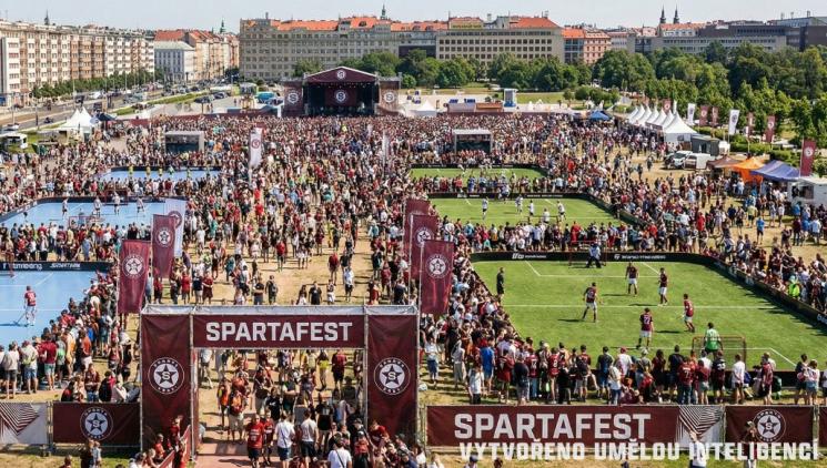 SPARTAFEST hlásí novinku: fanoušky přivítá na ikonickém sparťanském místě – na Letenské pláni 