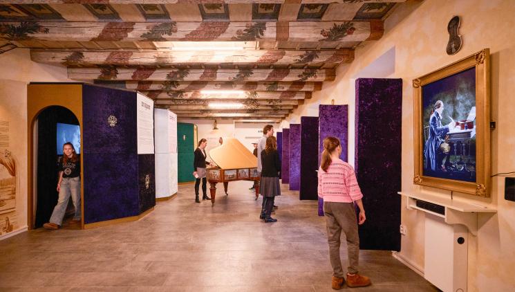 Opening of the new interactive Mozart museum in Prague