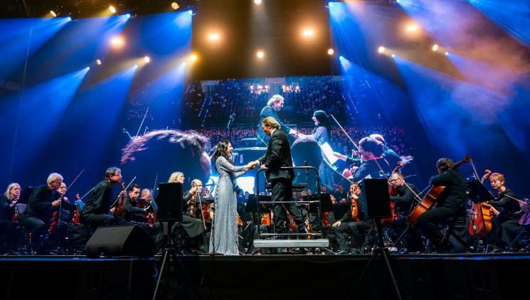 Hudební show ENNIO MORRICONE ORIGINAL CELEBRATION CONCERT  pod taktovkou Andrey Morriconeho