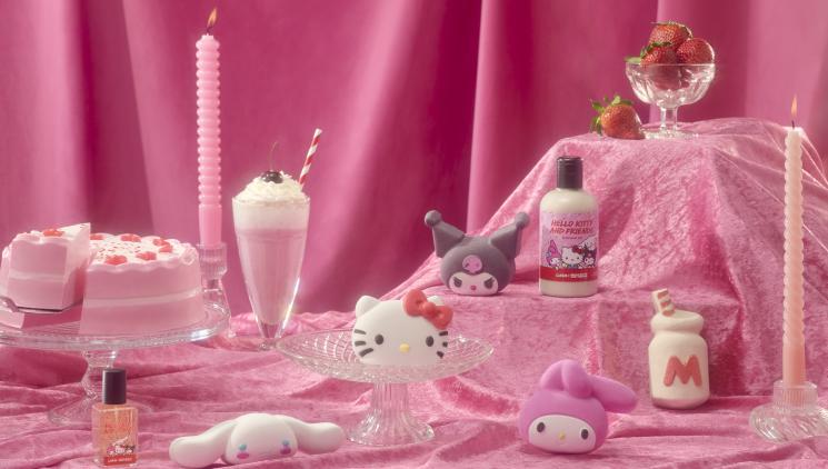 Oslavte krásná přátelství s novou kolekcí  Lush x Hello Kitty And Friends!