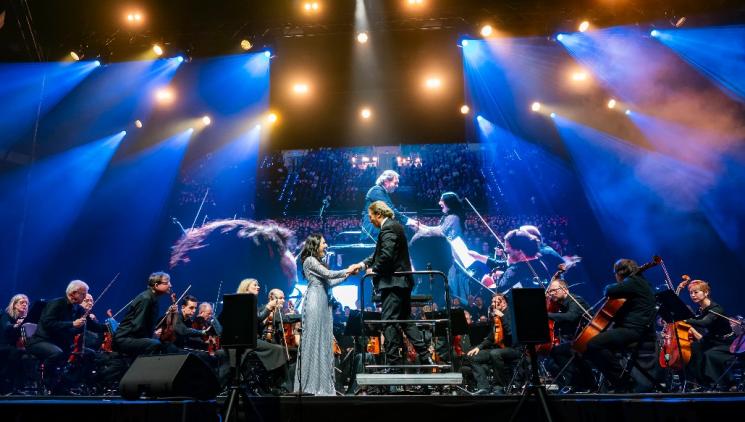 Hudební show ENNIO MORRICONE ORIGINAL CELEBRATION CONCERT  pod taktovkou Andrey Morriconeho