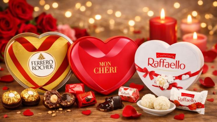 Oslavte únorový svátek lásky valentýnskou edicí Ferrero