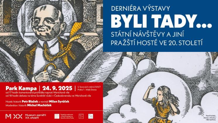 Pozvánka: Derniéra výstavy Byli tady… a debata o sovětských vůdcích v Československu