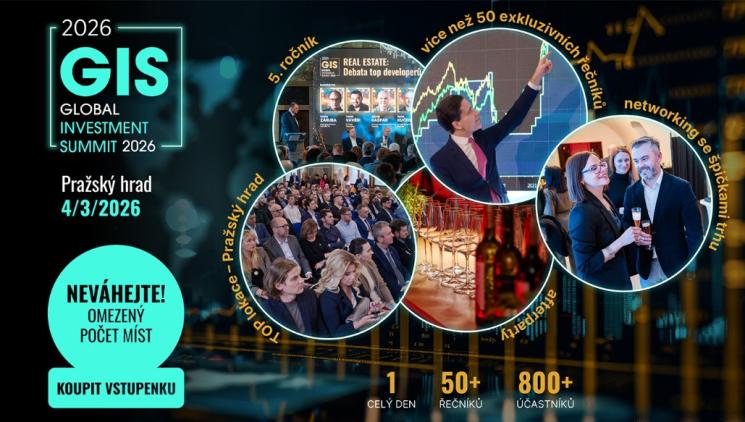 Global Investment Summit 2026: Pět let propojujeme svět investic. Praha bude hostit nejvýznamnější investiční událost roku