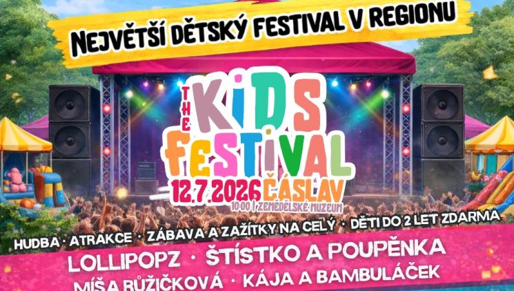 The largest family festival in the region is heading to Čáslav. Come experience a day that not only children will never forget...