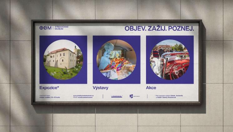 Středočeské muzeum vstupuje do nového roku s novou vizuální identitou