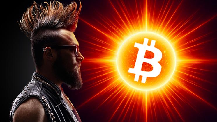 Bitcoin je sexy punkáč, na kterého Wall Street letí